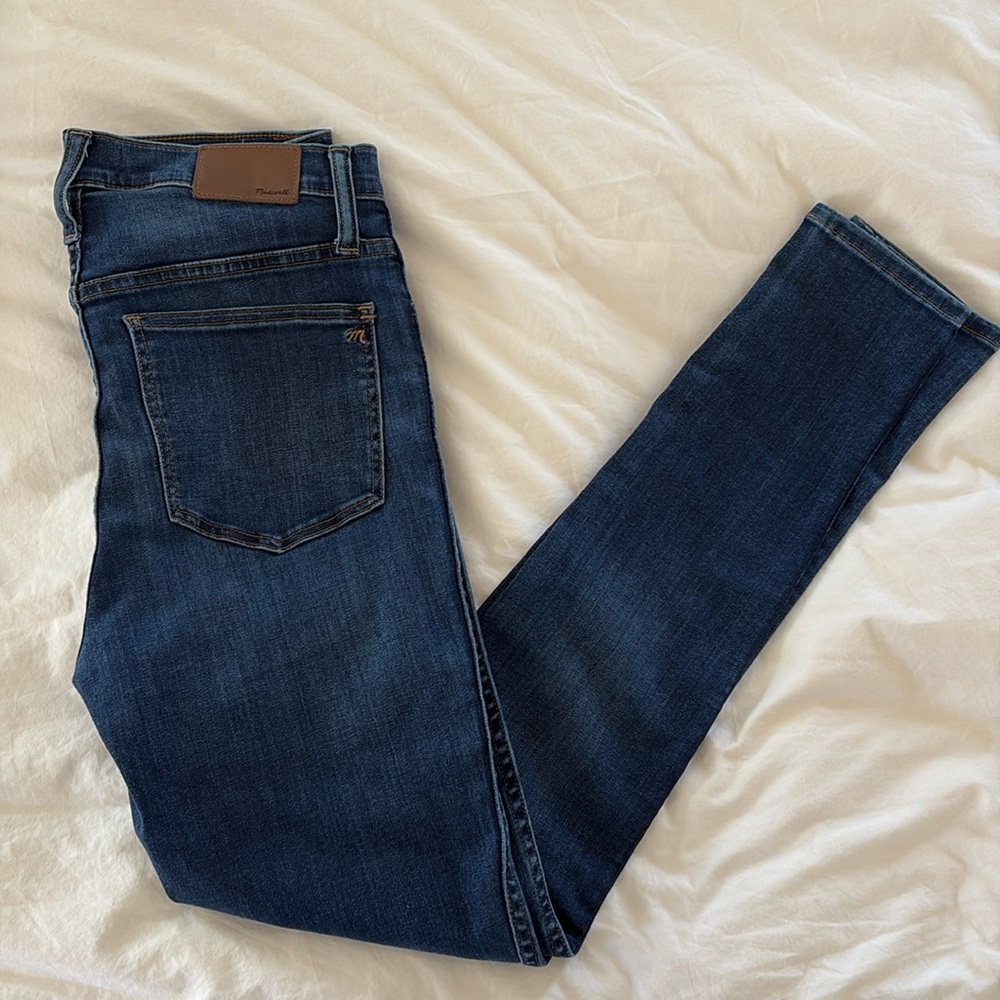 Madewell 10inch high rise skinny tall